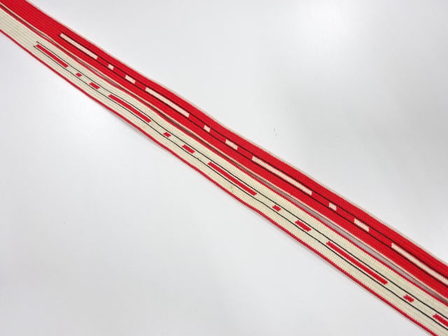 アンティーク　正絹　手組帯締め